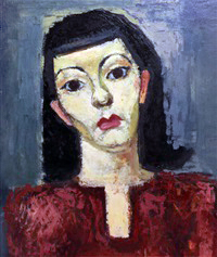 Автопортрет. 1960-і рр. Картон, олія